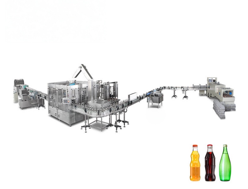 玻璃瓶碳酸饮料灌装生产线