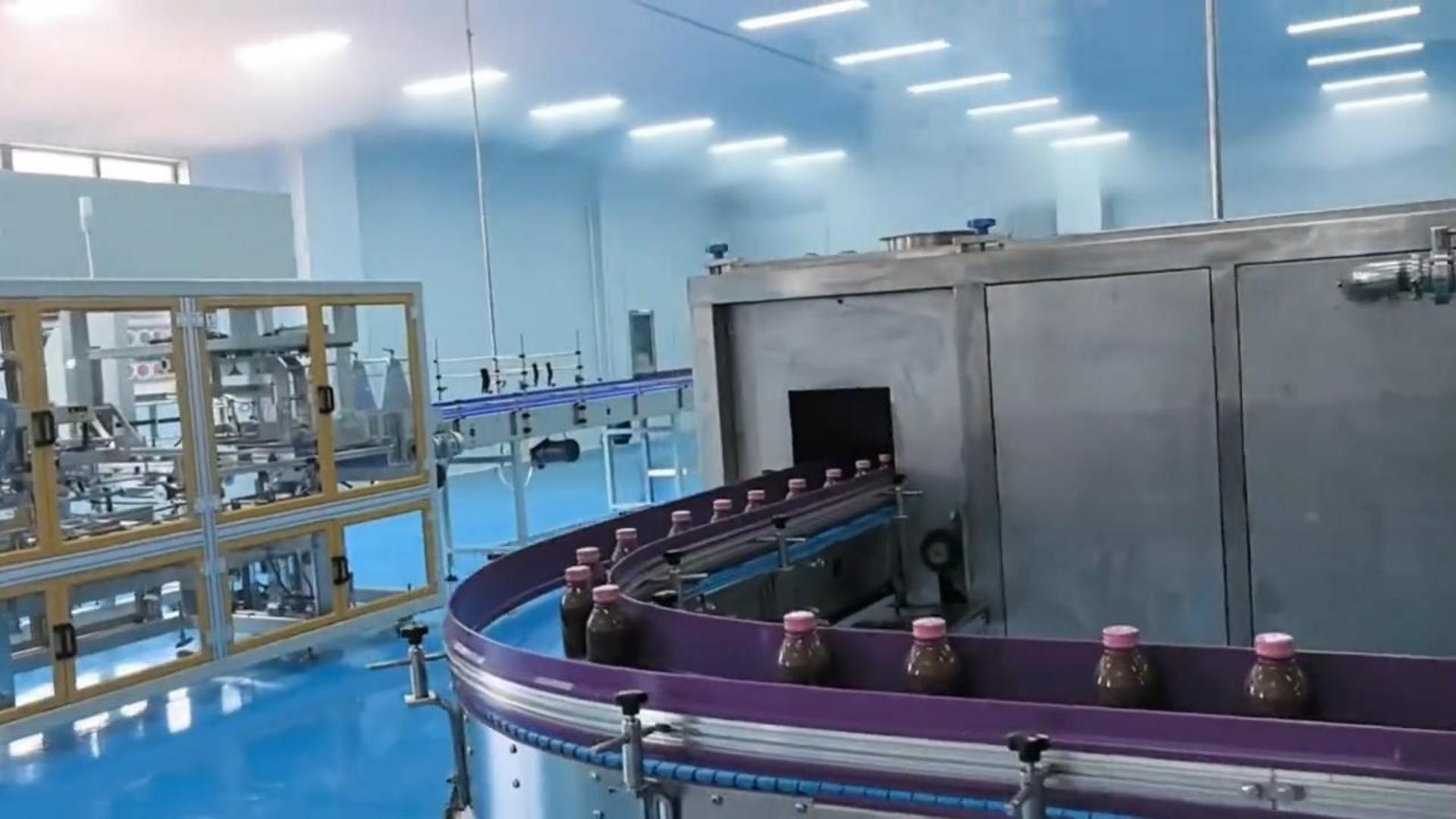 果汁灌装生产线